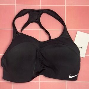 Nike Alpha High Support Sports Bra Black AJ0340-010 Womens Small NWT